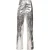 AmyLynn Dames/Dames Metallic Broek (Zilver)
