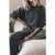 Mikuta The Grey Cashmere Knitted Sweater Grey Melange