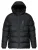 Ombre Winterjas  zwart
