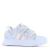 Shoesme gebloemde leren sneakers blauw/roze