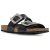 Geox D BRIONIA R Leren Dames Zwarte Sandalen