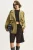Knopen Midi Trenchcoat