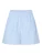PIECES Broek ‘Aida’  lichtblauw / wit