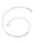 Glanzstücke München Armband  zilver / transparant