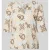 s.Oliver RED LABEL relaxed fit blouse met korte mouwen van viscosemix