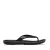 Crocs Crocbrand teenslippers voor heren in zwartgrijs