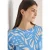 Cecil Dames Tweekleurig Shirt in Blauw