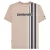 Lambretta Heren SS25 Racing Stripe T-shirt (Steen)