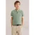 WE Fashion polo grijsgroen