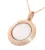 Orphelia ‘Isabella’ Dames 925 Sterling Zilveren Ketting met hanger – Roze ZH-7197/GR