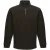 Regatta – Geweldige Outdoors Unisex Thor Overhead Half Zip Anti-Pluis Fleece Sweater (170 GSM) (Zwart)