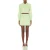 Moschino Teddy Buttons Tweed Cropped Jacket White