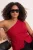 Trendyol Curve Dames Rood Effen Mouwloos Getailleerd Grote maten Blouses