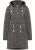 Schmuddelwedda Gebreide fleece jas fraully Dames grijs melange