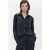 ZENGGI Satin Shirt Black