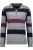 RAGMAN Sweatshirt ritssluitingdonkergrijs, Gestreept