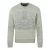 Aquascutum Pixel Aldis Logo Grijze Sweatshirt