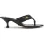 Steve Madden Soundview Sandals Black Leather