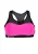 BECO the world of aquasports Bikinitop ‘Active’  neonroze / zwart