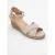 Miria Leren Platform Espadrille (Dames)