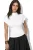 Blouse van modal en elastaan