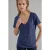 V-hals Korte Mouw Modal Blouse