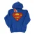DC Comics Jongens Superman Logo Hoodie (Koningsblauw)