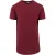Urban Classics Lang T-shirt in de vorm voor heren (Bourgondië)