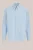 WE Fashion – Heren relaxed fit overhemd met krijtstreep – Relaxed Fit – Lichtblauw –