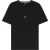 Boss Heren Logo Polycotton Regular T-Shirt (Zwart)