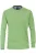 Redmond Casual Regular Fit Trui ronde hals groen, Effen