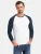 Ombre Shirt  marine / wit