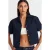 Dames Korte Crepe Blouse Met Zak