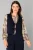 Yest gilet donkerblauw met lurex