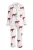 For You Moda Pyjama  rood / wit