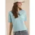Cecil Dames Shirt met ronde hals en borstzak in Blauw