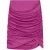 Malelions Women Drape Skirt | Hot Pink