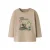 NAME IT MINI regular fit longsleeve met print – beige