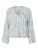 SELECTED Blouse ‘Bela’  crème / lichtblauw