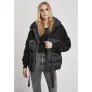 Jasje vrouw Urban Classics sherpa mix puffer