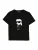 Karl Lagerfeld Shirt  zwart / wit / wolwit