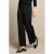 LOLALIZA straight leg broek – zwart