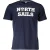North Sails Blauwe Katoenen T-shirt voor Mannen