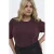 ONLY CARMAKOMA regular fit gebreide trui Plus Size – donkerrood