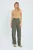 Hoge Taille Fluwelen Rechte Pantalon