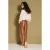 Lofty Manner straight leg broek – bruin