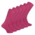 Heren Effen Kleurige Katoenen Ribbelsockers