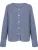 LIKS. Munich Gebreid vest ‘Knit cardigan light’  smoky blue