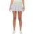 Original Penguin Dames/Dames Geometrische Tennis Skort (Helder wit)