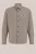 WE Fashion – Heren regular fit gebreid overhemd – Regular fit – Taupe – Katoen –